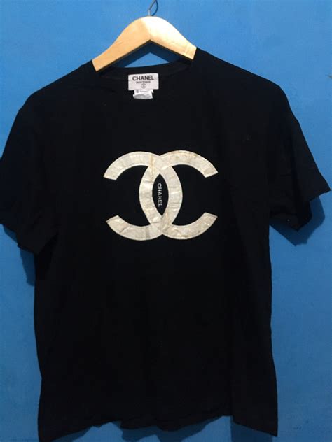 chanel t shirts women's|vintage chanel t shirt.